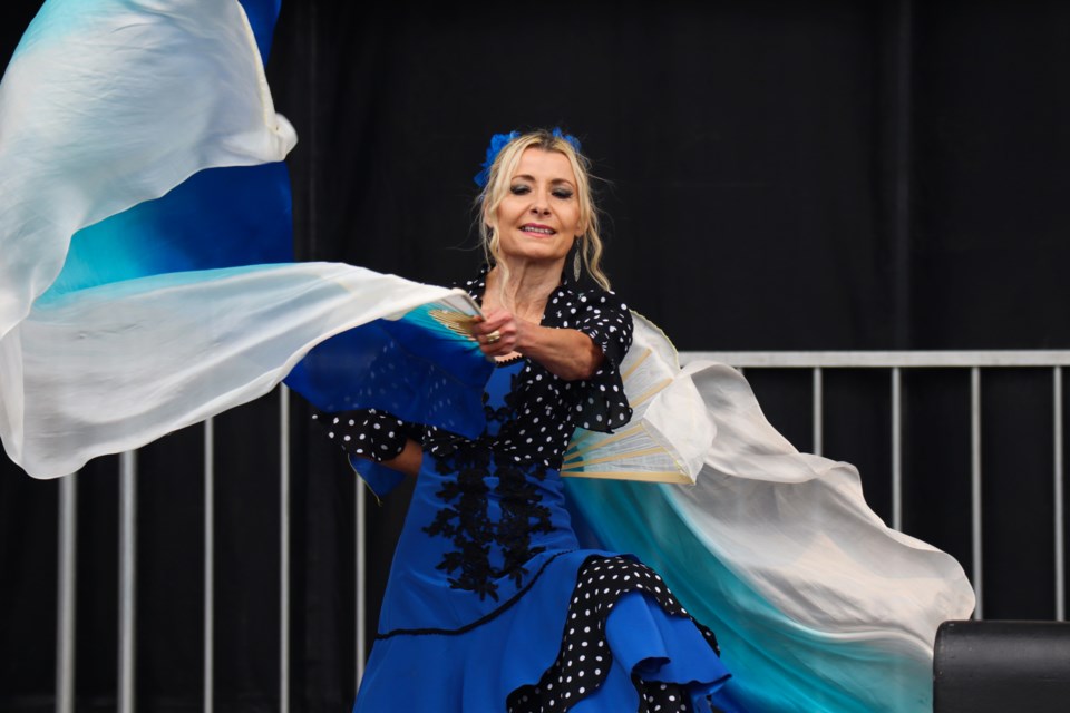 The 37th annual Guelph & District Multicultural Festival took over at Riverside Park Friday through Sunday. Flamenco Festival Dancers performed on the main stage Sunday.