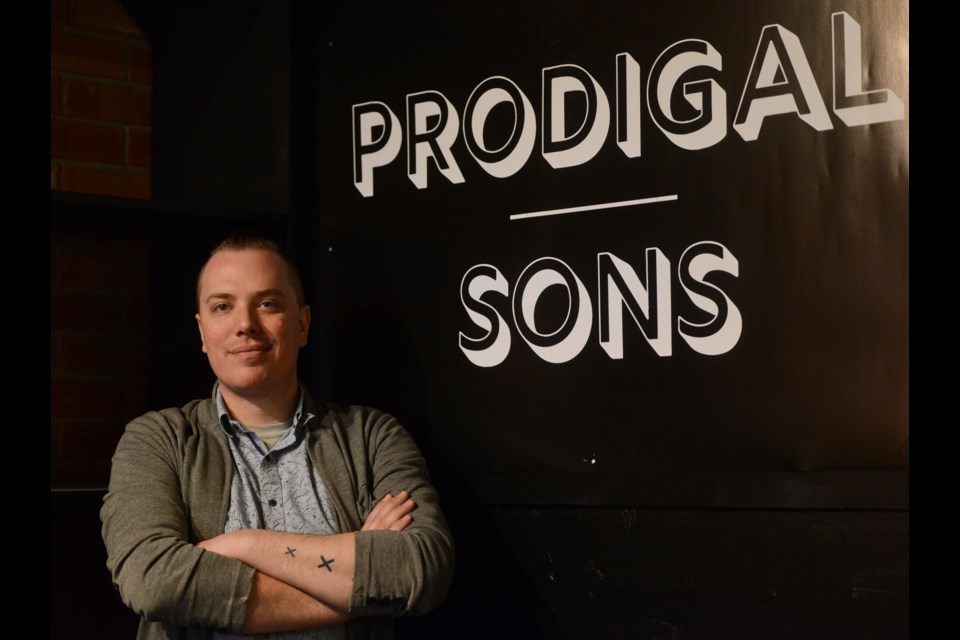 Brandon Rennie and his three brothers are opening Prodigal Sons, a boutique and unique cocktail bar on Macdonell Street. Tony Saxon/GuelphToday