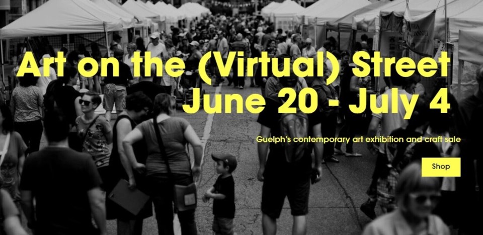 1.Art on the Virtual Street. Shop online now and support local artists until July 4
