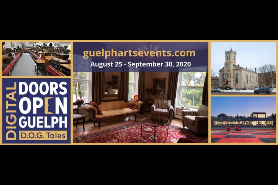 Digital Doors Open Guelph runs online from Aug 25-Sept 30
