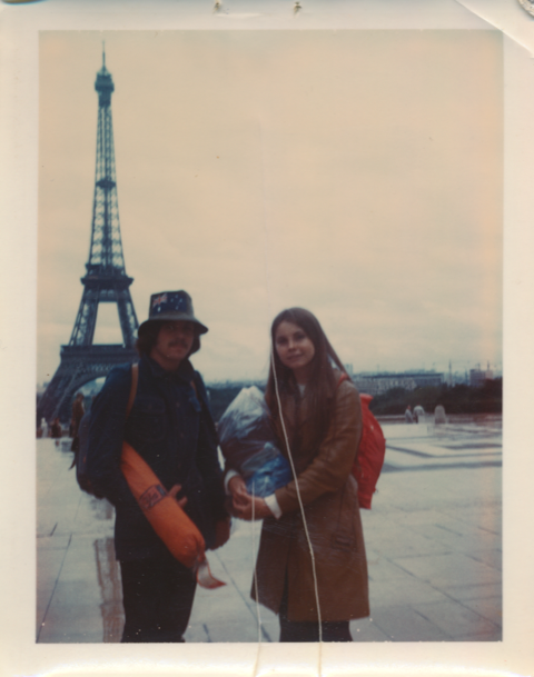 Bob with Cindy in Paris