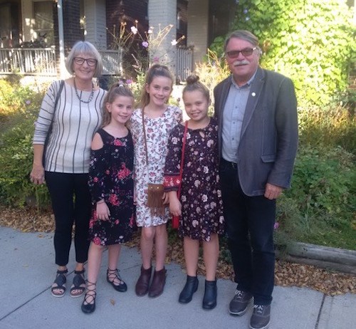 Nanny_ and Pops with 3 Grand Girls