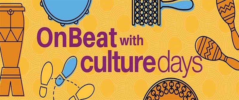 On Beat with Culture Days Banner