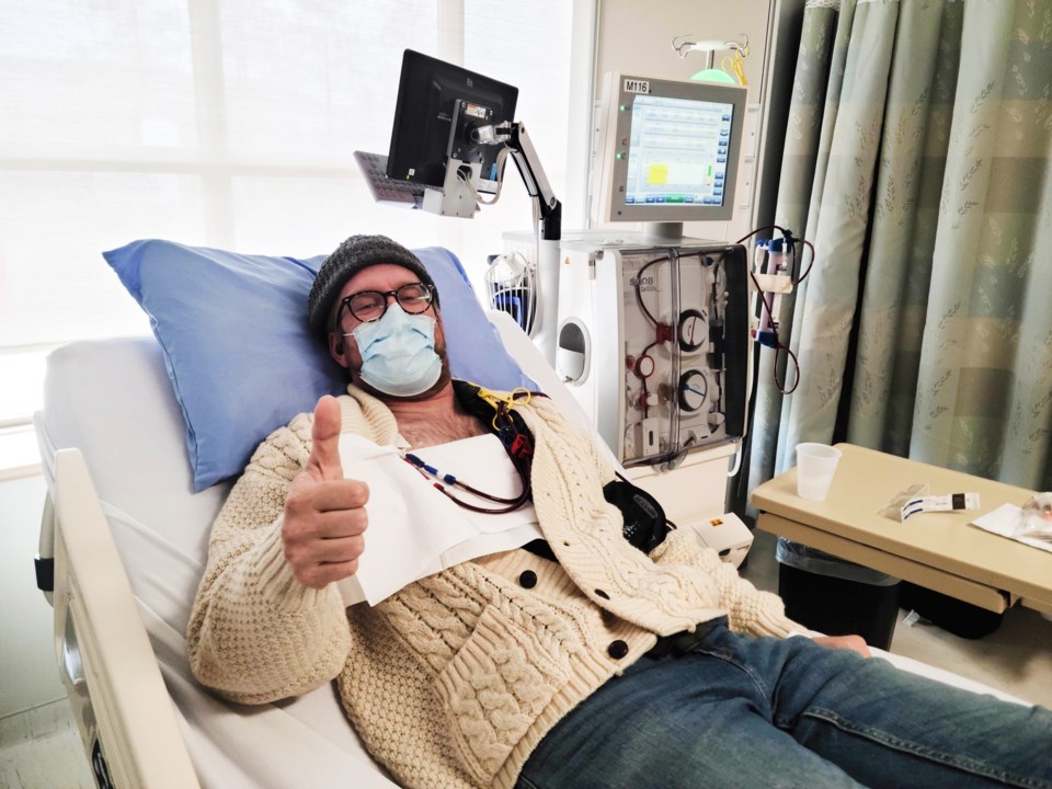 20220406  Ben Doeksen receiving dialysis submitted pic