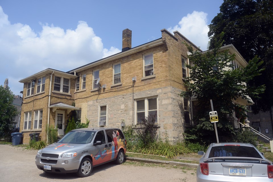 68 Yarmouth St. is one of three adjacent properties that St. Andrew's Presbyterian Church is looking to develop. GuelphToday photo