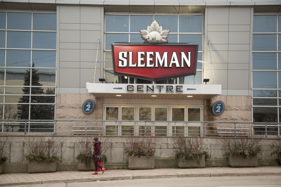The Sleeman Centre Arena is one of the facilities that will be open on Family Day. FILE PHOTO: Kenneth Armstrong/GuelphToday