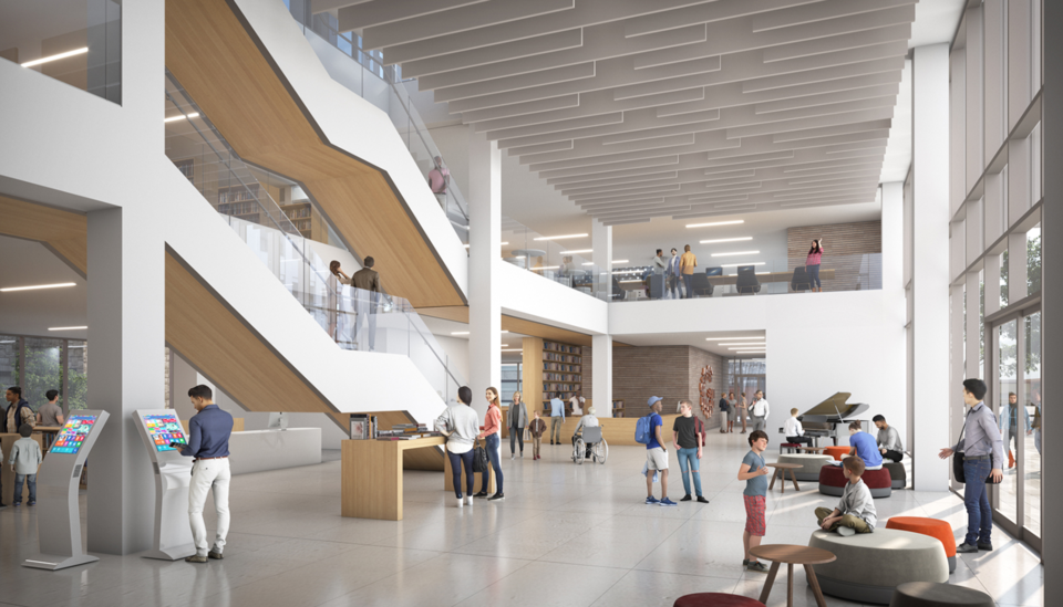 20220202 New Library lobby