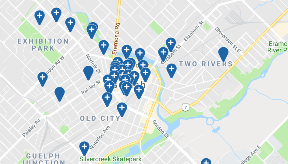 Just launched! Check out this fancy page that maps the local news Guelph News
