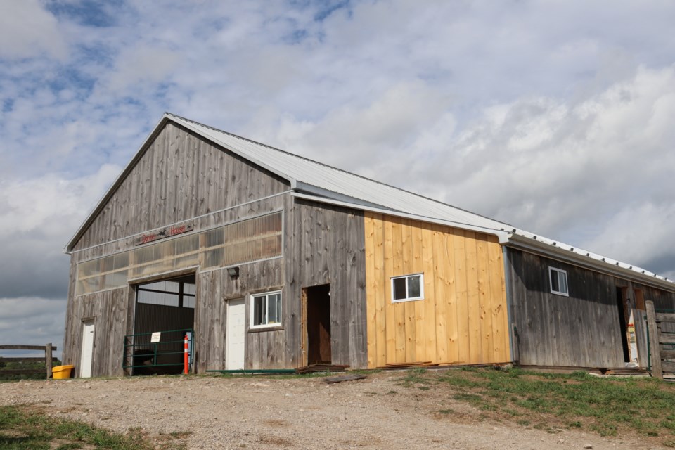 As part of their expansion project, The Donkey House received a 4,000 square foot addition. Additional stalls and two medical treatment areas will also be added. 