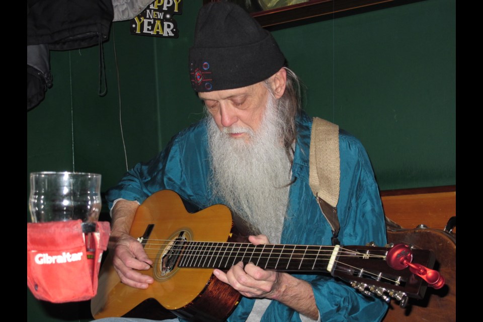 Mo' Kauffey (Gary Wickizer) plays during a recent gig at the Woolwich Arrow in Guelph. Rob O'Flanagan/GuelphToday
