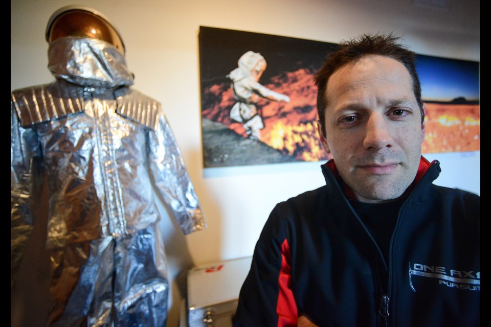 Frederick 'One Axe' Schuett has turned a passion into a successful business. Tony Saxon/GuelphToday 