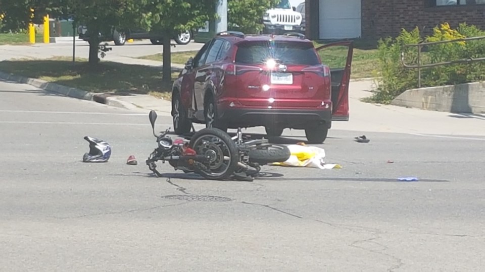 2020-08-22 Motorcycle, SUV collision TS (1)