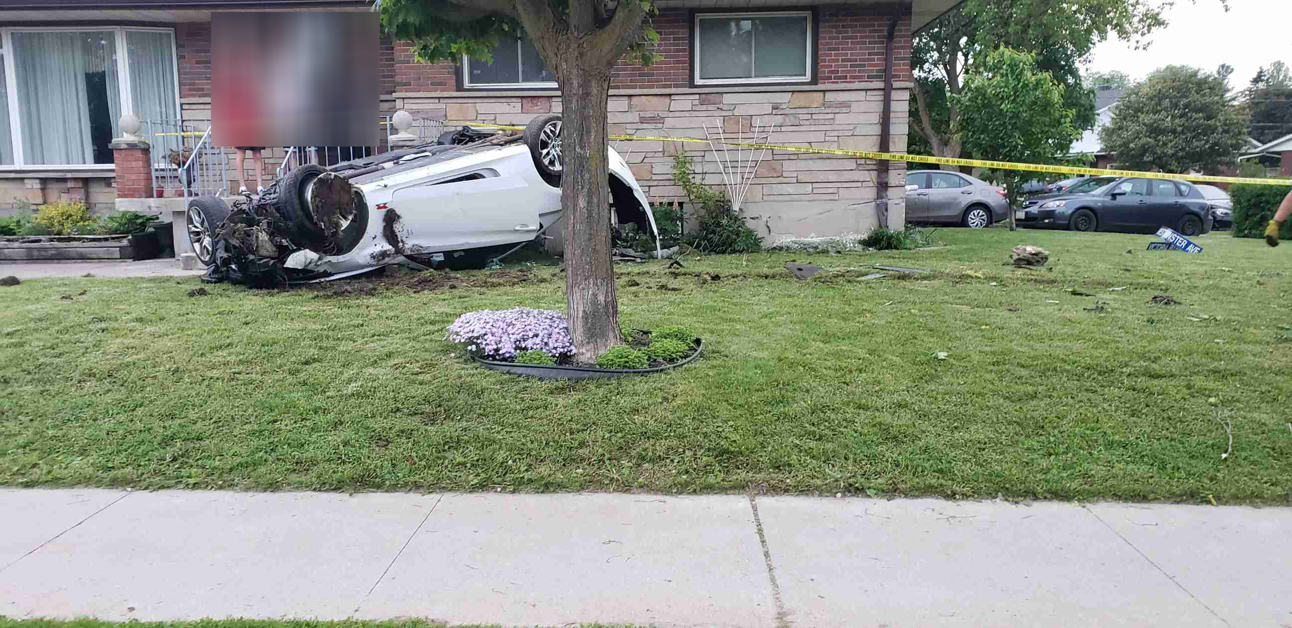 Charges Laid After Car Damages House Hydro Pole Guelphtoday Com