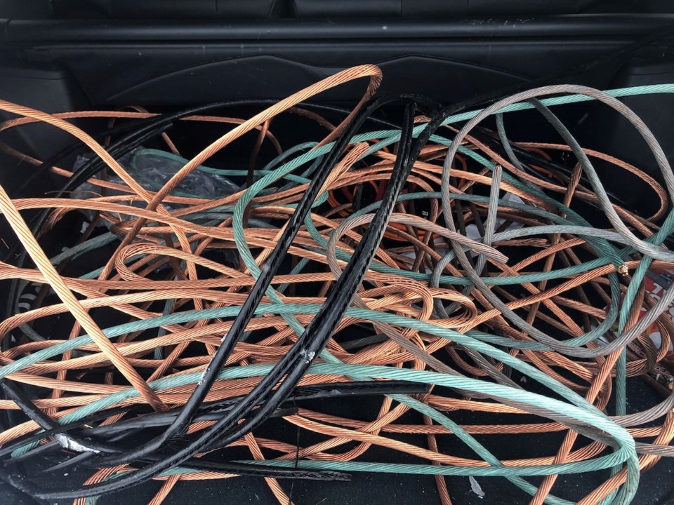 2020-02-28 GPS copper wire theft