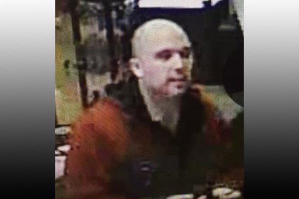 Suspect photo provided by the Guelph Police Service