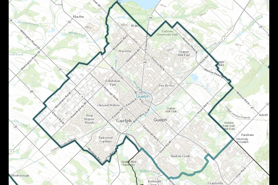 New WellingtonHalton Hills North riding officially includes south