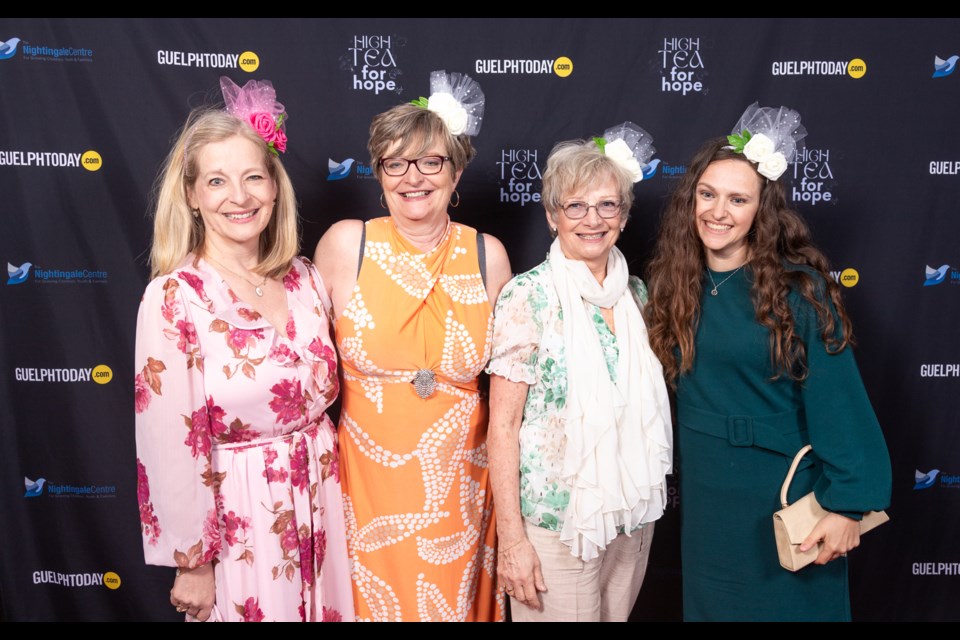 Guests attended The Nightingale Centre's High Tea for Hope event / Joel Robertson Photography