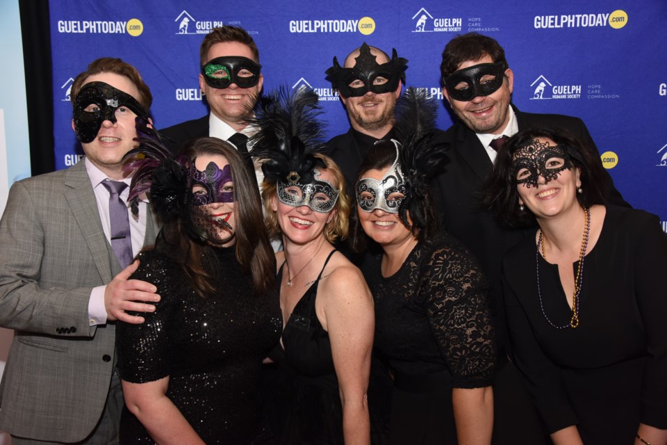 Our local community gathered to celebrate and support Guelph Humane Society at the Happy Tails Gala: Mardi Paw Masquerade / Sam Coats