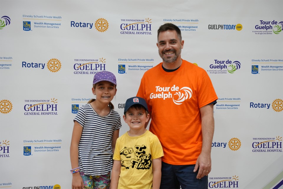 Guests arrive at the Tour de Guelph in support of Guelph General Hospital and local Rotary projects.