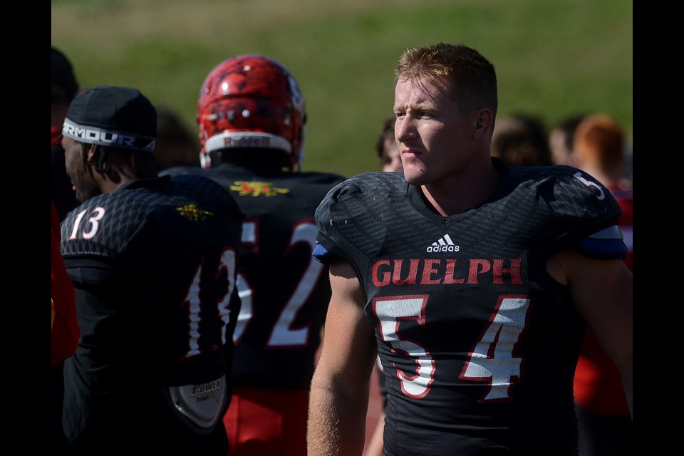 Guelph native Job Reinhart has become a valuable multi-purpose member of the Guelph Gryphons. Tony Saxon/GuelphToday