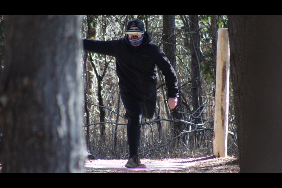 The annual Guelph Ice Bowl disc golf tournament took place Saturday at Eastview Community Park. 