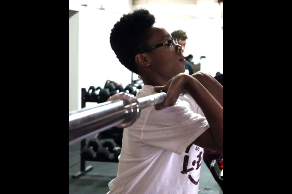 Strength and weight training is part of the curriculum of the LEAP program and St. James.
