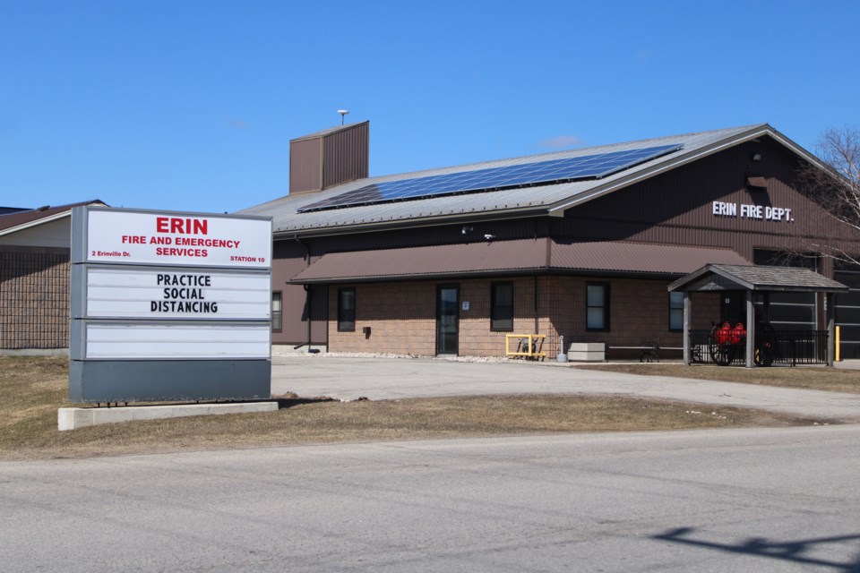 Erin's fire department building. file photo