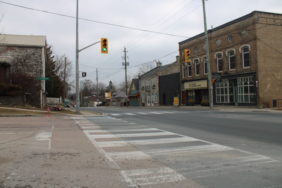 Morriston, in Puslinch, features many small businesses along its main stretch. Keegan Kozolanka/GuelphToday file photo