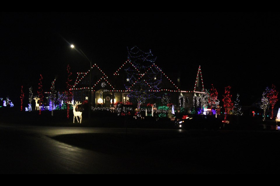 For homeowners on Old Ruby Lane in Puslinch, just off Victoria Road South, celebrating the holidays with Christmas lights has become a collective effort.