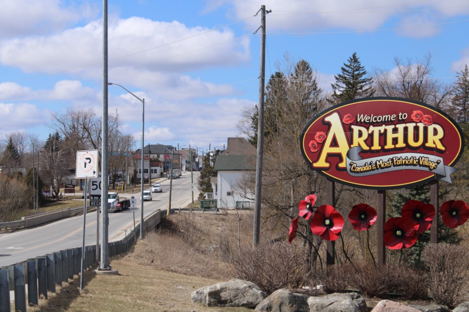 Arthur in the Township of Wellington North.