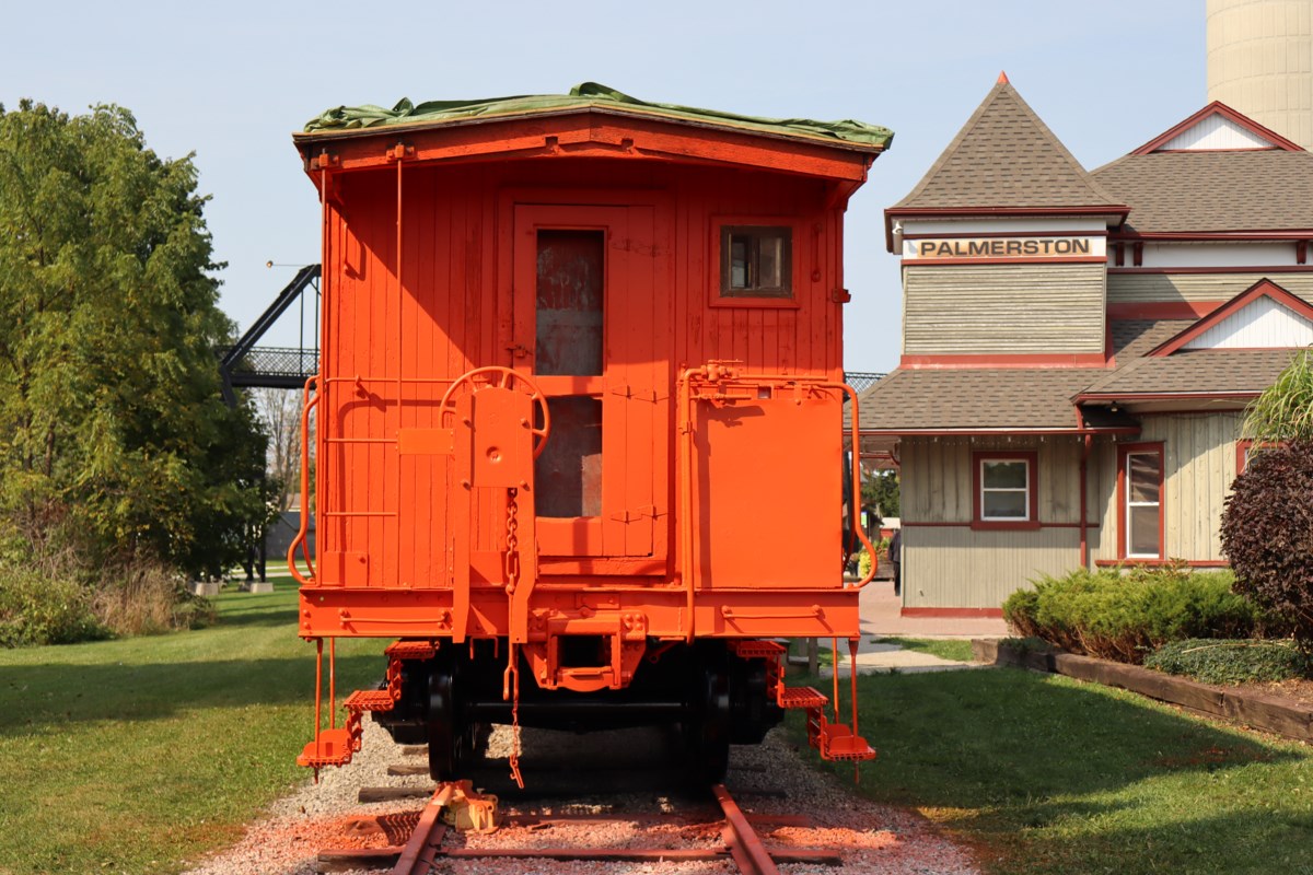 Caboose restoration project underway at Palmerston railway museum