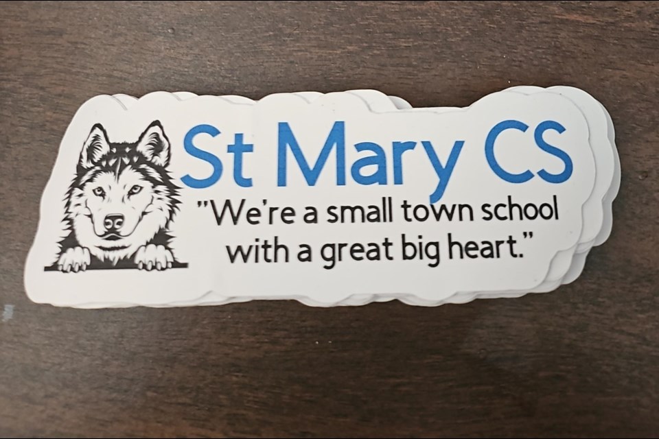 Whitney's Colourful Creations is currently selling stickers for 3.50/a sticker with all proceeds going to teachers and students affected by the fire at St. Mary Catholic School.