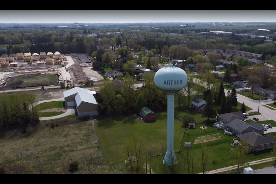 The Arthur Water Tower is one of seven projects slated for upgrades if Wellington North receives provincial funding.