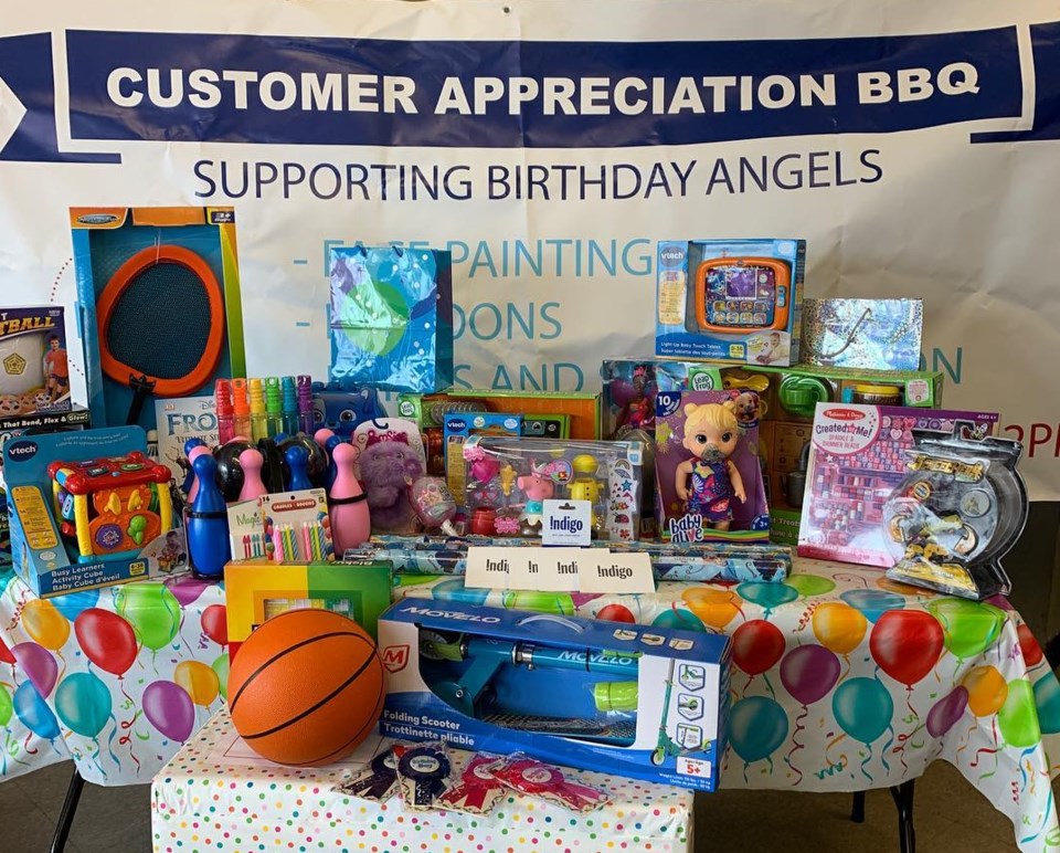 Dettmer tire supporting birthday angels