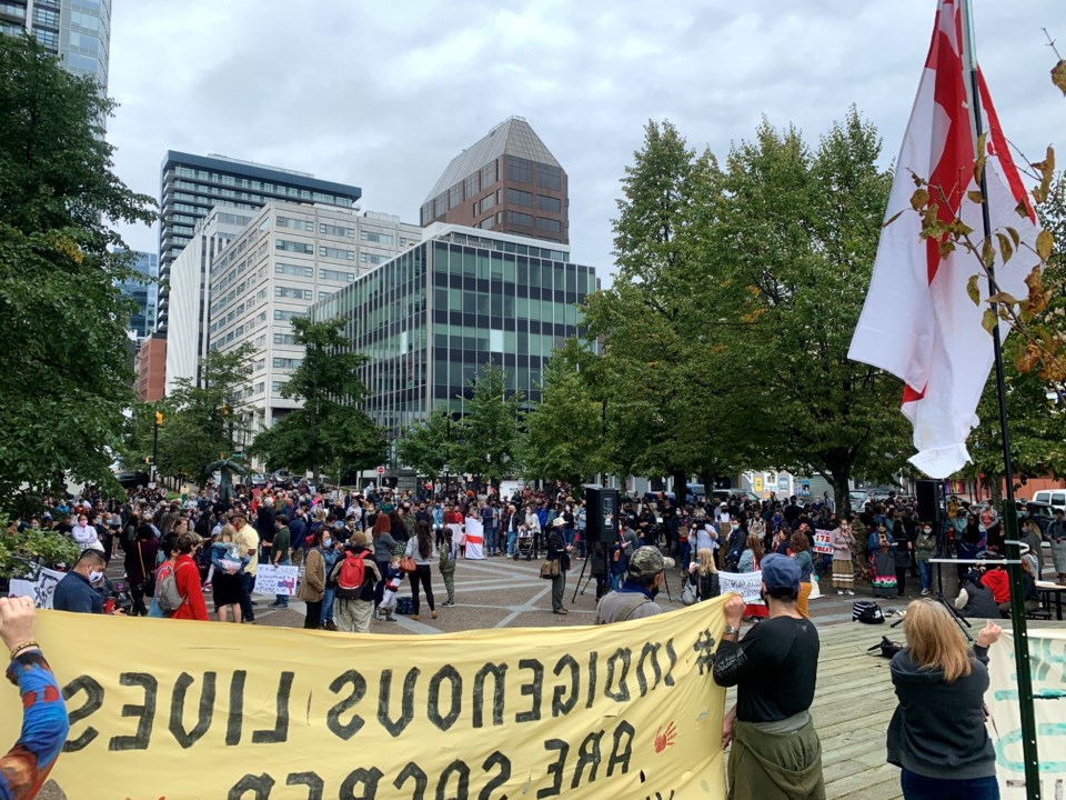 260920 - Mi'kmaw Fishers Rally 2