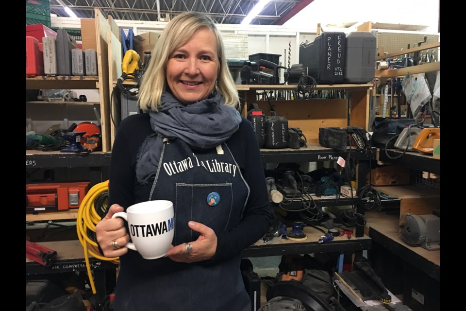 Bettina Vollmerhausen, co-founder of the Ottawa Tool Library