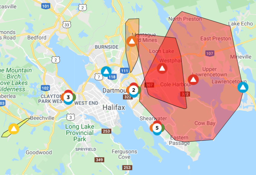 Several Halifax-area schools closing due to power outages (update