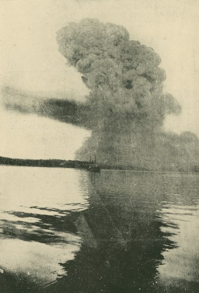 Image 1 - Blast cloud viewed from Bedford Basin, C. W. Vernon