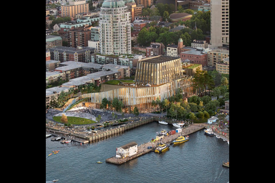 The design of the new gallery by KPMB Architects with Omar Gandhi Architect, Jordan Bennett Studio, Elder Lorraine Whitman (NWAC), Public Work and Transsolar