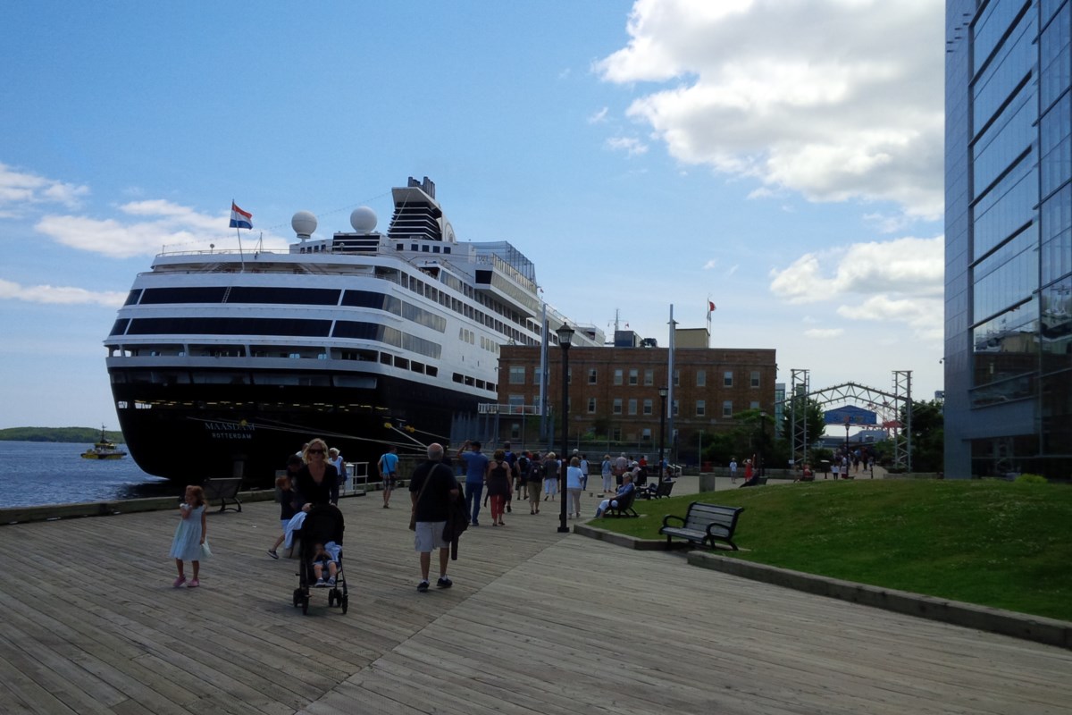 cruise ships in halifax now