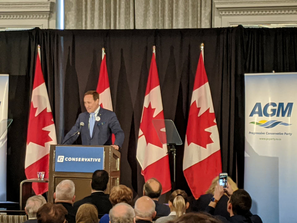 Peter MacKay at NSPC annual general Meeting (Mark Hodgins)