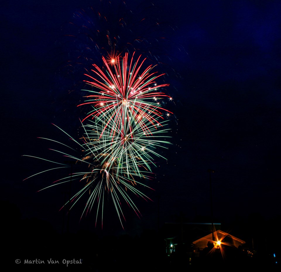 VIDEO Acton's Canada Day fireworks dazzle thousands Halton Hills News