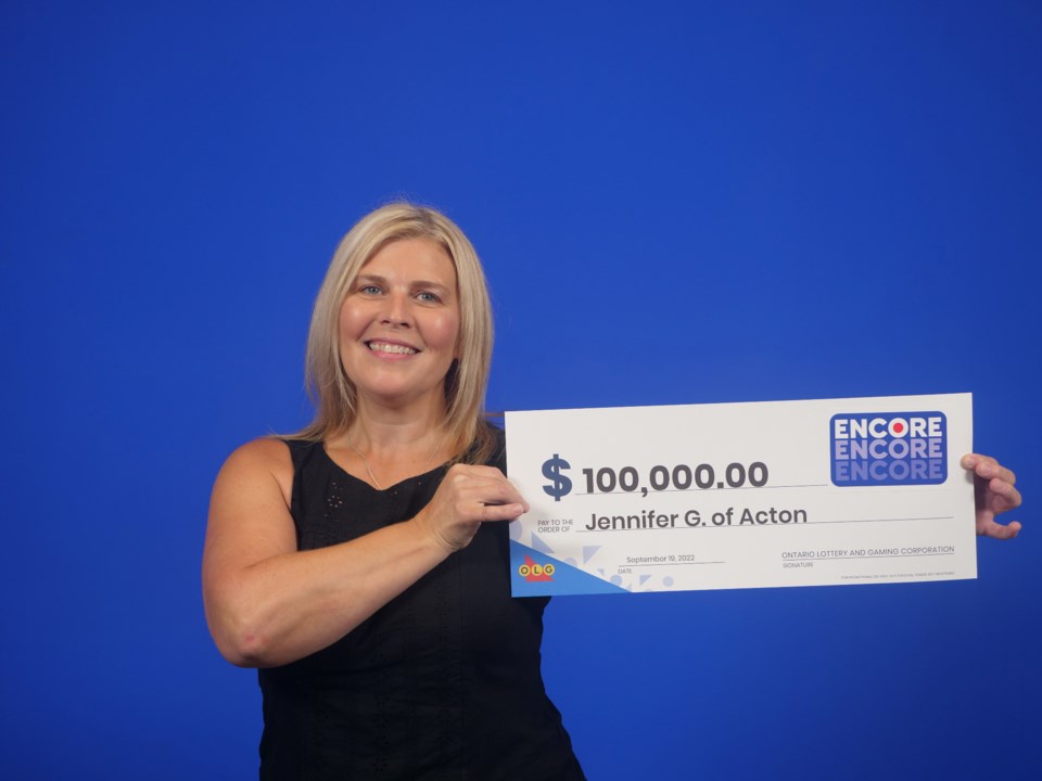 2022-09-22 - Encore (Lotto Max)_May 24, 2022_$100,000_Jennifer Genzler of Acton