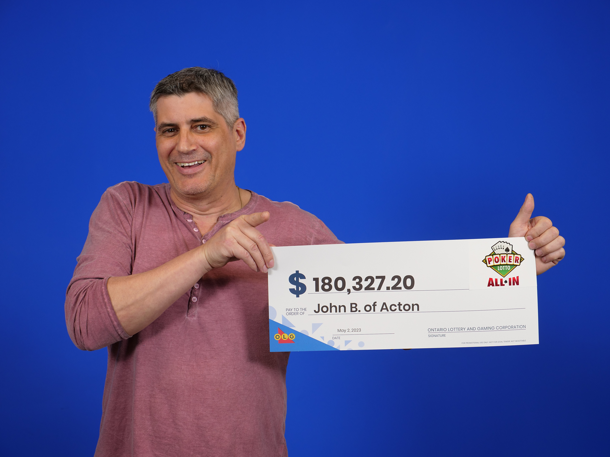 Gone fishing Acton man eyes leisure time with 180K lotto win