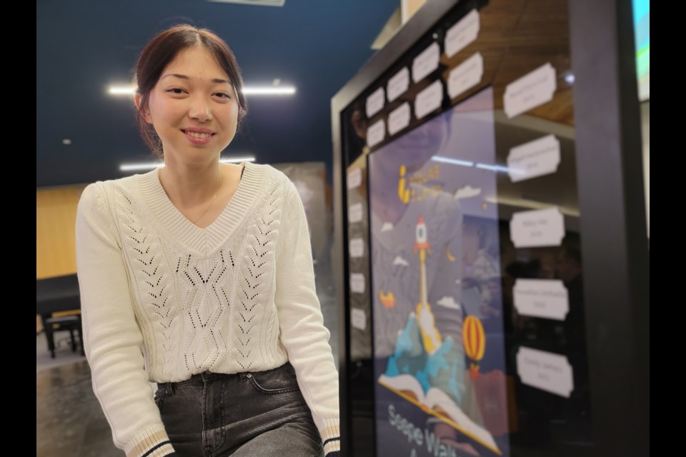 Grade 12 student Riley Ma captured the Seepe Walters Award as part of the annual Innisfil ideaLAB and Library Short Story Contest.