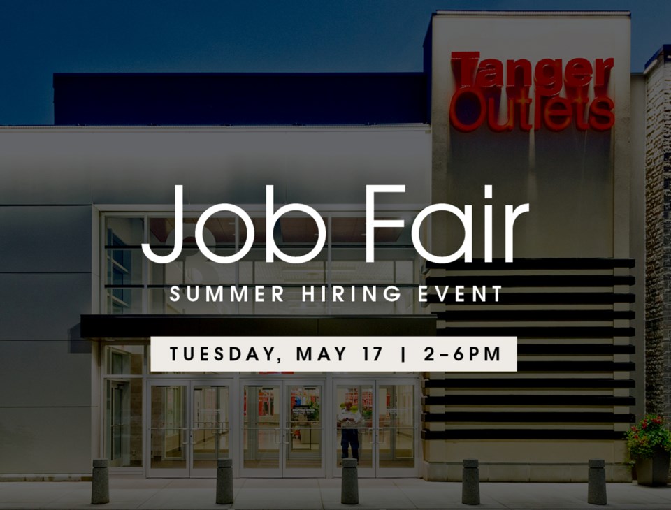 Tanger Outlet Mall hosting summer hiring event tomorrow - Bradford News