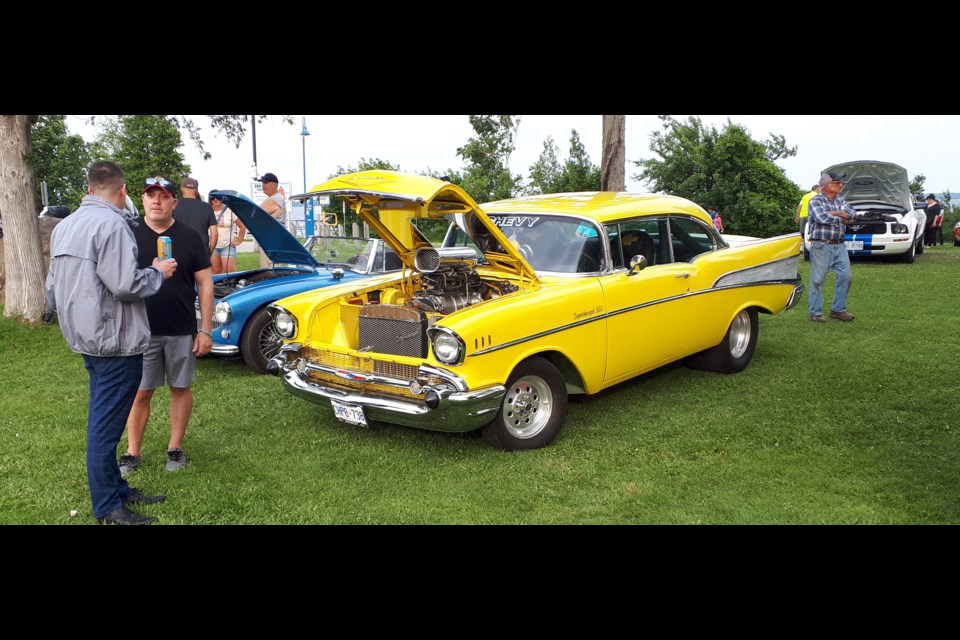 The Innisfil Beach Cruisers Car Club attracted lots of vintage cars and car lovers to its weekly Thursday gathering at Innisfil Beach.