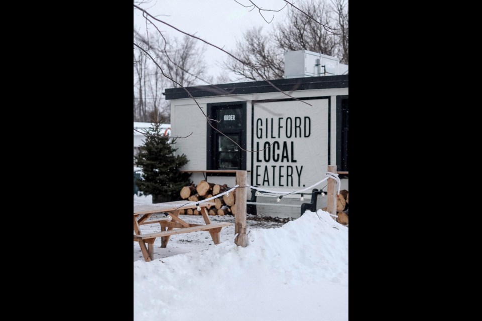 Gilford Local Eatery is opening its winter patio this weekend.