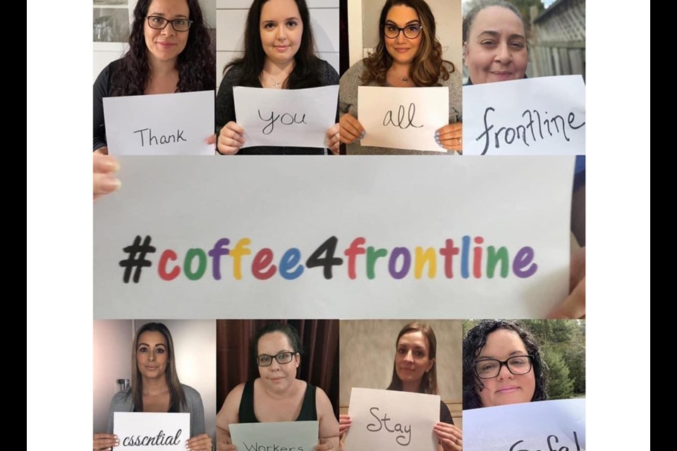 Cousins who give - founders of Coffee4Frontline, helping their communities. SUBMITTED
