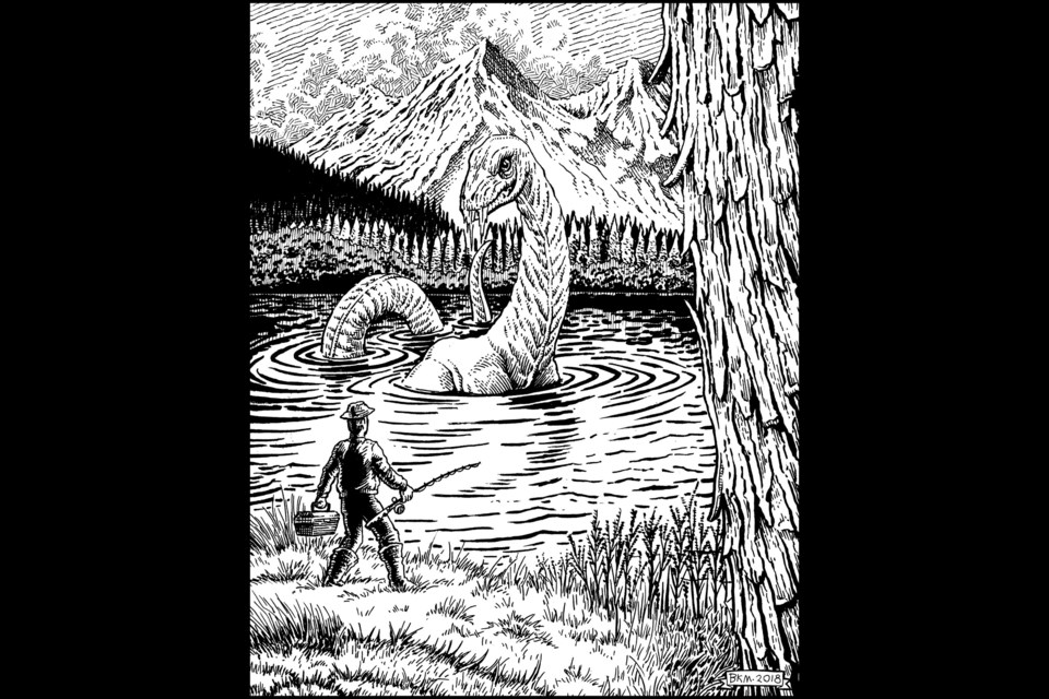 According to legend, mysterious beasts are said to hide in the depths of many bodies of water across Canada, including Lake Simcoe.